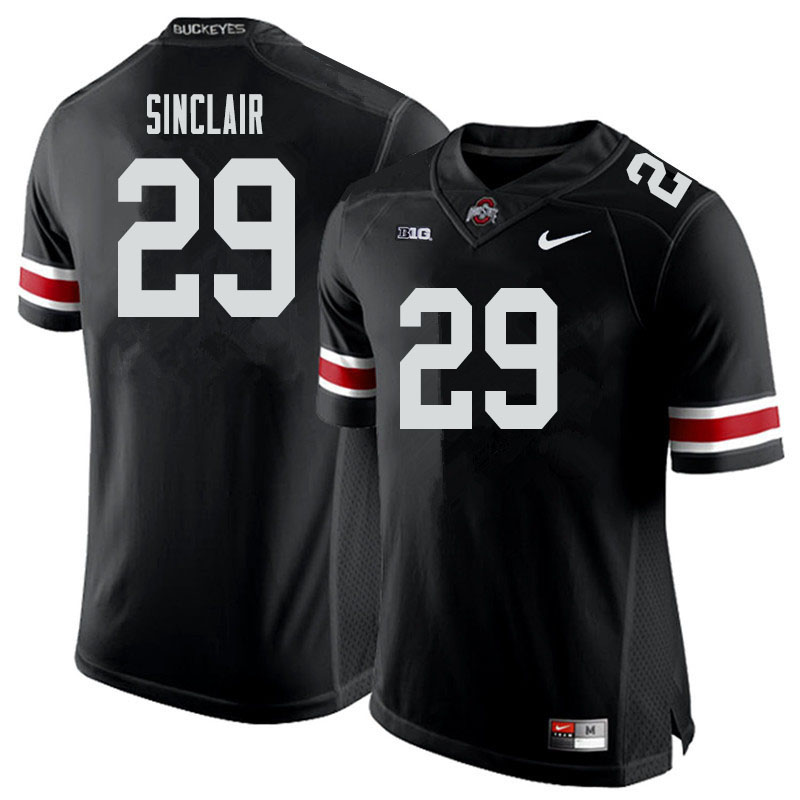 Ohio State Buckeyes #29 Darryl Sinclair College Football Jerseys Sale-Black